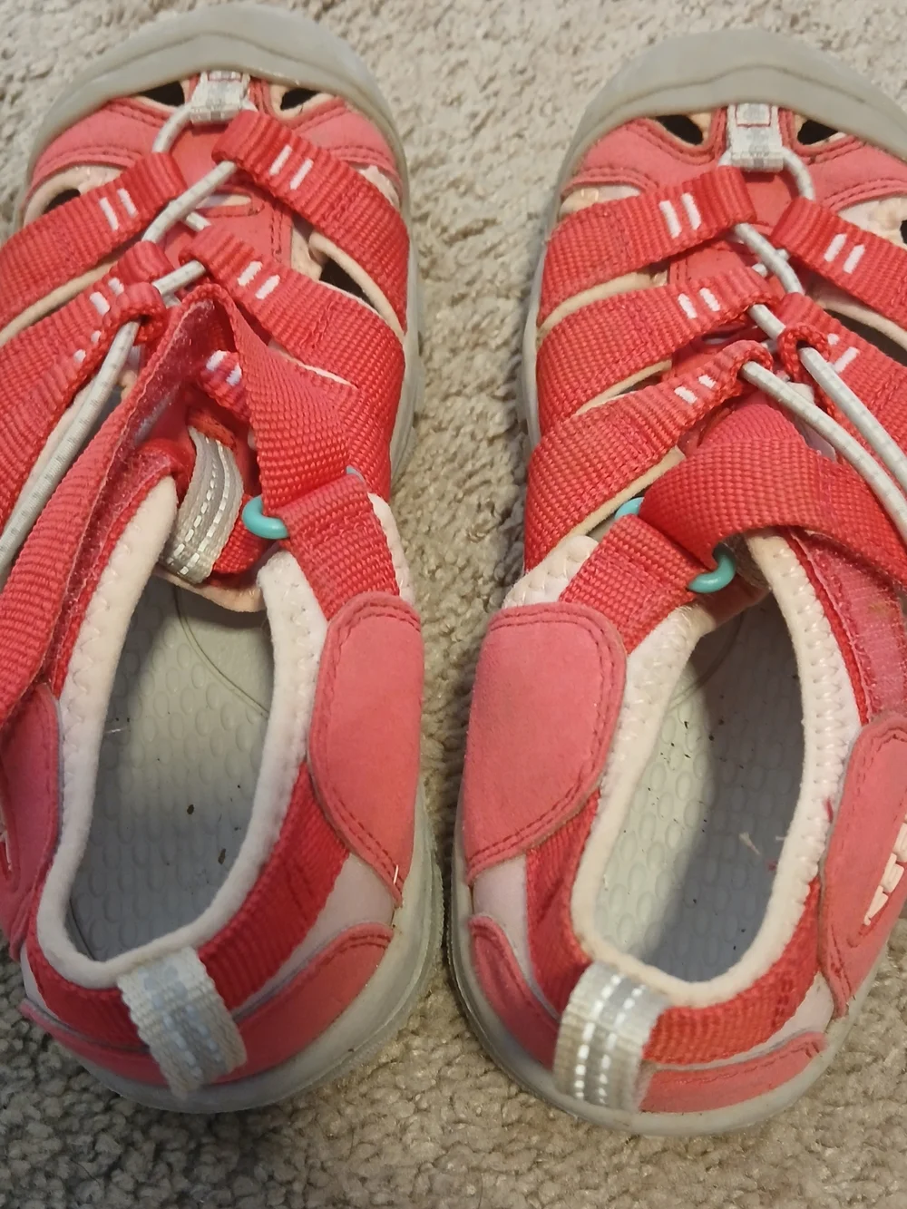 Keen Kids Coral & Pink Outdoor Sandals